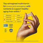 Ritual Women’s 50+ Daily Multivitamin - Key Essential Vitamins and Minerals to Support Menopause, Energy, Heart, Bone, Brain Health* - Including Folate, DHA - Vegan - Mint - 60 Capsules - 30 Servings