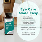 Visibili-T - Vitamin Supplement for Eye Health & Vision Support - Carrot Root, Chromium, Bilberry, Ginkgo Biloba, Grape Seed Extract, Lycopene, Vitamin A, Lutein & Zeaxanthin - 60 Capsules