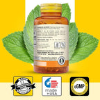 MASON NATURAL Peppermint Oil 50 mg Enteric Coated Supplement, 90 Day Supply of Gastrointestinal Support for Normally Functioning Bowel, Softgel Pills