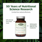 Flora - Grape Seed Extract Plus - Supports Immune & Cellular Health - Contains Bilberry Fruit Extract - Non-GMO & Vegan - 60 Vegetarian Capsules