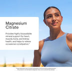 THORNE - Magnesium Citrate - Supports Healthy Muscle & Urinary Tract Function, Heart Health, Bone Health & Occasional Constipation Relief* - Citrus Berry Powder - Third-Party Certified - 60 Servings