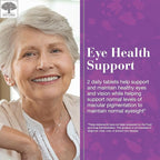 NEW NORDIC Blue Berry Eye Vitamin Lutein Supplement with Zinc, Supports Macular Pigmentation, Eye & Vision Function, 60 Tablets (Pack of 1)