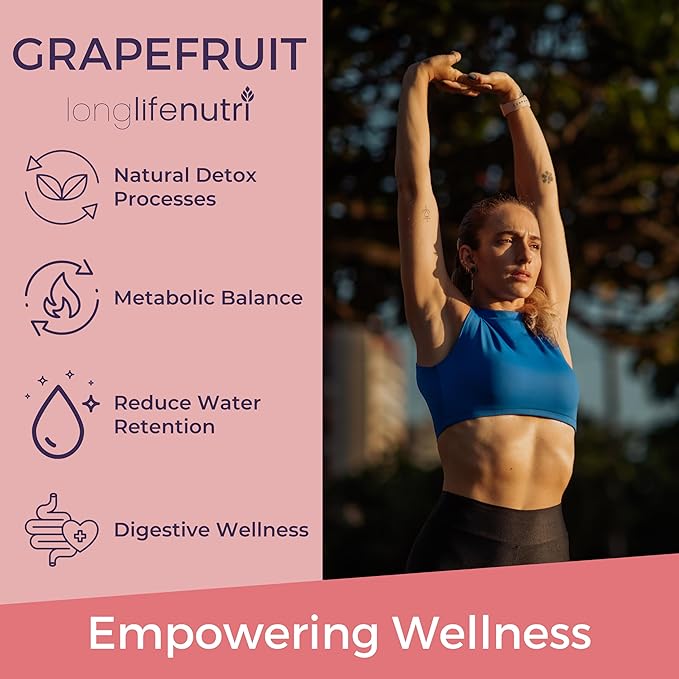 LongLifeNutri Grapefruit Seed Extract 500 mg + Vascular Synergy (Diosmin Hesperidin Complex) 1300 mg Bundle - 180 + 240 Capsules, 6-4 Month Supply, Daily Energy & Vein Support, Made in USA