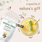 Micro Ingredients Vitality Prebiotic Fiber Powder, 1lb | Easy Mix Powder for Digestive & Gut Health | Daily Prebiotic Soluble Fiber Supplement for Women and Men | Unflavored, Sugar Free & Vegan