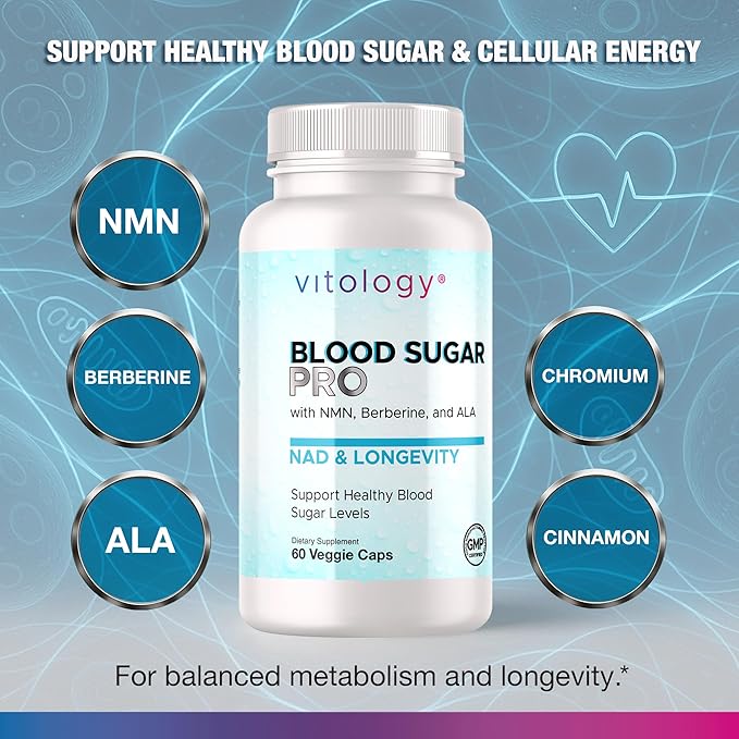 Metabolic Balance PRO – Cellular Energy & Nutrient Utilization Support – NMN, Berberine, Urolithin A, Resveratrol – 60 Veggie Capsules