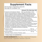 NatureBell Probiotic 200 Billion CFU – 40 Strains Per Serving | 240 Veggie Capsules with Prebiotics and Probiotics – Full Spectrum Complex with Enzymes – Daily Probiotics for Women & Men