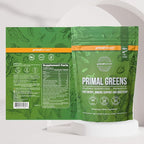 Primal Harvest Greens Powder & Vision Supplements for Women and Men Vision and Eye Support Complex with Lutein, Zeaxanthin Bundle