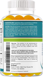 Ez-Focus Gummies for Kids, Teens and Youth – Brain Focus, Memory & Attention Support, DHA & Omega-3 for Kids, Concentration and Focus Supplement, Calm and Study Brain Vitamins 60 ct