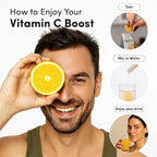 Aurora Nutrascience Nano-Pack Liposomal Vitamin C Powder Drink Mix - Healthy Immune Support for Adults, High Strength 3,000 mg Per Serving, Zero Sugar, - 30 Single Serve Packets, Orange