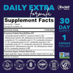 Extra Strength Probiotic for Digestive Health and Immune Support, 60 Billion CFU & 15 Strains, Gut Health Probiotics for Men and Women Supports Occasional Constipation, Diarrhea, Gas & Bloating, 60CT