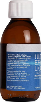Pharmax Ultra EPA/DHA Liquid | Promotes Joint and Cardiovascular Health | 5.1 fl. oz.