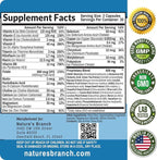 40-in-1 Brain Booster Supplement for Focus, Memory, Clarity, Energy | Advanced Vitamins Plus eBook | for Men & Women, Cognitive Function Nootropic Support with DMAE, Mind Health Formula | 60 Capsules