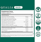 Qualia NAD Supplement — Clinically Proven to Boost NAD+ up to 67%. Optimized Aging, Energy, Focus. Elite Ingredients: Nicotinamide Riboside (NIAGEN,) Niacin, Niacinamide (3 Month Supply)