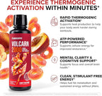 InnoSupps Volcarn 2000 - L-CARNITINE Advanced Energy Liquid | ATP Enhancer with GBEEC | Boosts Energy, Enhances Focus, Caffeine Free, No Artificial Sweeteners | 32 Servings (Candy Peach Rings)