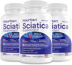 Advanced Sciatic Nerve Support Relief: Alpha Lipoic Acid - 18 in 1 Sciatica Supplements - Vitamin B Complex - Made in USA (360 Count (Pack of 1))