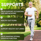 Complete Gut Health for Women and Men with Probiotic, Prebiotic, Postbiotic & Digestive Enzymes to Supports Digestive Lining Health,Digestion Health, Occasional Gas, and Discomfort.