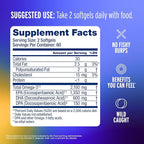 Oceanblue Omega-3 Bundle – 2100 Triple Strength 180ct + Essentials Everyday Omega Minis 60ct – High-Potency EPA, DHA, DPA with Vitamin D3 – Orange Flavor – Heart, Brain & Immune Support - 2 Pack