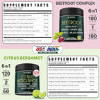 Bundle 6in1 Beet Root Capsules & 6in1 Citrus Bergamot Supplement