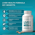 PUREHEALTH RESEARCH Liver Health – Liver Cleanse Detox & Repair Support Supplement- with Milk Thistle, Turmeric Powder, Dandelion, Artichoke, Beet Root, Ginger, L Cysteine HCL & More - 60 Capsules