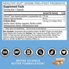 StellaLife Probiotics Oral & Gut Prebiotics Post Probiotics Kit: 44.5B CFU, 11 Oral & 6 Gut Spore strains for Digestive & Dental Health, Bad Breath Treatment, Tongue Hygiene, Strawberry Flavor, 60-day