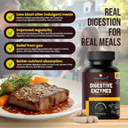 Peak Health, Digestive Enzymes for Foodies | Digestive Support for Meat, Carbs, Fat, Milk and Vegetable Digestion – Pharmacist Formulated 60 Count - USA