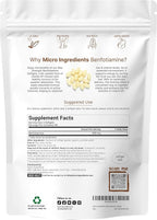 Vitamin B1 Benfotiamine 600mg Per Serving, 240 Coconut Oil Softgels | Bioavailable B Vitamins Supplement, Converted to Active Thiamine | Non-GMO, Soy Free