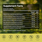 Naturealm Sacred 7 Mushroom 7-in-1 Blend Capsules Supplement (30 Day Supply) | Supports Daily Immune Defense & Focus | Lions Mane, Reishi, Chaga & More | Organic, Premium 100% Fruiting Body Extract