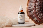 Hodgins Harvest Organic Reishi Mushroom Fruiting Body Extract Tincture - Extra Concentrated Dual Extract Supplement - Supports Heart Health & Wellness - USDA Organic Mushrooms - 4 oz