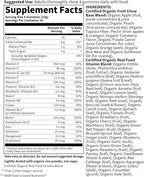 Garden of Life Organics Men's Gummy Vitamins - Berry - Certified Organic, Non-GMO, Vegan, Kosher Complete Multi - Methyl B12, C & D3 - Gluten, Soy & Dairy Free, 120 Real Fruit Chew Gummies