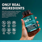 NEW AGE NAD+ Supplement Complex – NAD+ 300 mg with Astaxanthin, Urolithin A, Resveratrol, CoQ10 & Antioxidant Blend – Cellular Energy, Mitochondrial Support or Women & Men – Vegan, Non-GMO- 180 Count