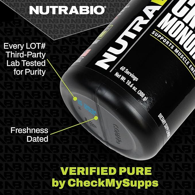 NutraBio – L-Carnitine Liquid Shots – 3000mg, (Blue Razz) – 10mg of Vitamin B-5 – Zero Carbs & Sugars – Energy Production – Muscle Recovery