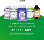Centrum Multivitamin for Women, Multivitamin/Multimineral Supplement with Iron, Vitamin D3, B Vitamins and Antioxidant Vitamins C and E, Gluten Free, Non-GMO Ingredients - 120 Count