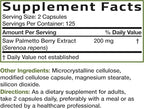 Bronson Saw Palmetto Extra Strength Supports Healthy Prostate Function & Urinary Health Support - Non GMO, 250 Vegetarian Capsules