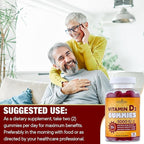 NEW AGE Vitamin D3 5000 IU 125mcg Gummies - Immune Supplement - Non-GMO, Gluten-Free, Dairy-Free, No Gelatin (120 Gummies (Pack of 2))