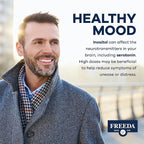 FREEDA Pure Inositol Capsules - 650 mg Inositol Supplement from Myo-Inositol - Mood and Calm Support - Vegetarian and Kosher Certified Vitamin B8 (Inositol) Supplements - Made in USA (100 ct)