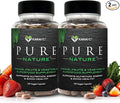 KaraMD Pure Nature | Greens, Fruit and Veggies Supplement | Whole Food Multivitamin & Antioxidants | 20 Fruits and Vegetables Supplements for Energy & Digestion | Gluten Free & Vegan Friendly (2 Pack)
