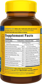 Nature Made Multivitamin for Men Over 50, Mens Multivitamins 50 Plus, Daily Nutritional Support, Nature Made Multi Vitamins, 90 Tablets, 90 Day Supply