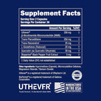 BONE SCIENCE Uthever NMN & Pterostilbene 6-in-1 Complex with Resveratrol, Glutathione & BioPerine - High Purity Stabilized NAD+ Precursor for Healthy Aging & Cellular Energy - 60 Vegetarian Capsules
