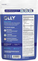 OLLY Extra Strength Sleep Gummy, 5 mg Melatonin, L-Theanine, Chamomile, Lemon Balm Extracts, Sleep Aid, BlackBerry Flavor - 120 Count