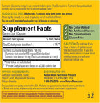 Nature Made Turmeric Curcumin 500 mg, Herbal Supplement for Antioxidant Support, 60 Capsules, 60 Day Supply