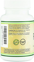 Fisetin Supplement - 100mg of Bioactive Flavnonols, 60 Count (Bioflavonoid Polyphenols Supplement Similar to Apigenin, Luteolin, and Quercetin) Aging Support Senolytic by Double Wood