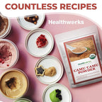 Healthworks Superfoods Camu Camu Powder Organic - 8 Oz - All-Natural & Certified Organic - Antioxidants, Vitamin C & Potassium - Peruvian Origin - Juices, Teas & Smoothies