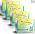 Global Health Trax GHT - FiveLac Lemon Probiotic Powder Drink Mix, Probiotics for Women, Men, Kids - Smooth Digestive Support & Elimination – Relieves Constipation & Gas - 60 Packets (4 Pack) Non-GMO