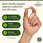 Swanson Saw Palmetto Full Spectrum Herbal Supplement for Men Seeking Prostate, Hair, and Urinary Health Support - 540 mg (250 Vegan Capsules)