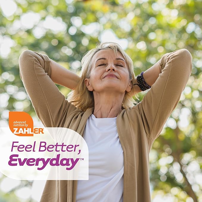 Zahler Vitamin D3 & K2 Advanced D3 & K2 Formula Supports Bone Density & Calcium Absorption, 60 Capsules.