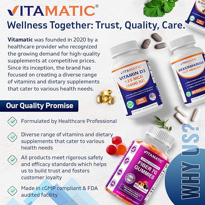 Vitamatic Methyl Vitamin B12 (Methylcobalamin) 10,000 mcg (10mg) 60 Lozenges - Superior Source of Vitamin B12 (2 Pack)
