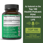 NMN Supplement Ultra High Strength Stabilized Nicotinamide Mononucleotide 500mg Per Capsule. 2 Capsules = 1,000mg of NMN. Boost NAD Levels. Healthy Aging NAD+ Supplements for Men and Women
