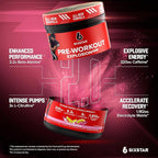 Six Star Pre-Workout Powder for Men & Women, Pink Lemonade (30 Servings) - Preworkout Explosion 2.0 Energy Powder Drink Mix with Beta-Alanine & Caffeine - Sports Nutrition Supplement Products