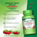 Nature's Truth Cranberry Pills | 60 Capsules | Plus D-Mannose & Probiotics | Supports Urinary Tract Health | Non-GMO & Gluten Free Supplement