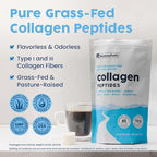 NativePath Collagen Peptides Protein - Hydrolyzed Type 1 & 3 Collagen Powder for Skin, Hair, Nails - 15.9 oz (45 Servings) (Pack of 2)